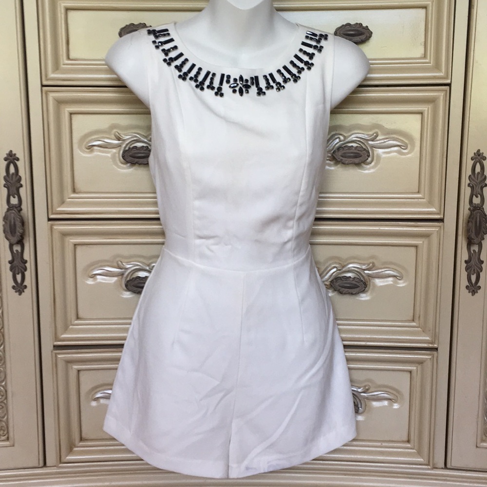 White Romper